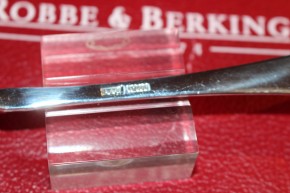 R&B Robbe & Berking Fisch Gabel Rosenmuster 800er Silber ca. 18,5cm & 38g