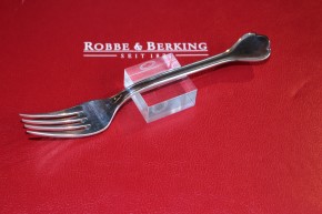 R&B Robbe & Berking Menü Gabel Glücksburger Faden 150 versilbert ca. 200mm & 58g