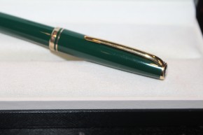 Montblanc Generation Roller Ball in Dunkelgrün und Gold 90er Jahre, Mont Blanc