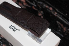 Montblanc Meisterstück Soft Leather 2er Leder Etui in Braun