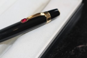 Montblanc Boheme Rouge Drehbleistift / Mechanical Pencil in schwarz Id. 5097