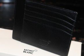 Montblanc Meisterstück 6cc Wallet / Karten Mappe Leder in schwarz, Mont Blanc