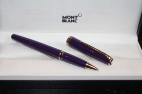 Montblanc Generation Roller Ball in LILA und Gold Neu in OVP, Mont Blanc