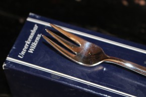 Wilkens Palladio Kuchen Gabel / Fork aus 925er Silber ca. 15cm und 45 Gramm TOP