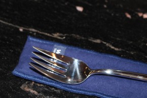 Wilkens Palladio Menü Gabel / Fork aus 925er Sterling Silber ca. 20cm und 67 Gramm TOP